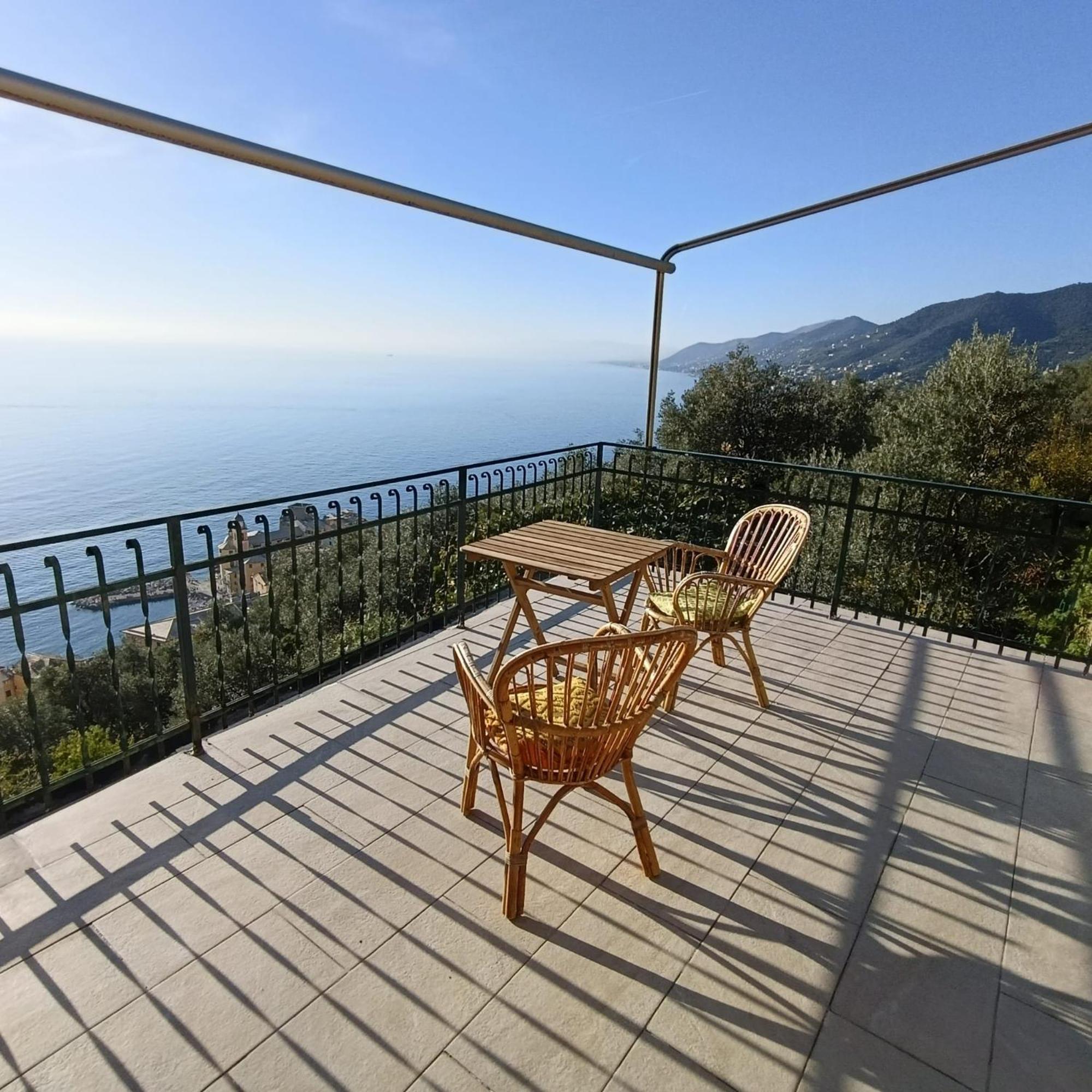 Apartamento Terrazzo Sul Mare Camogli Exterior foto