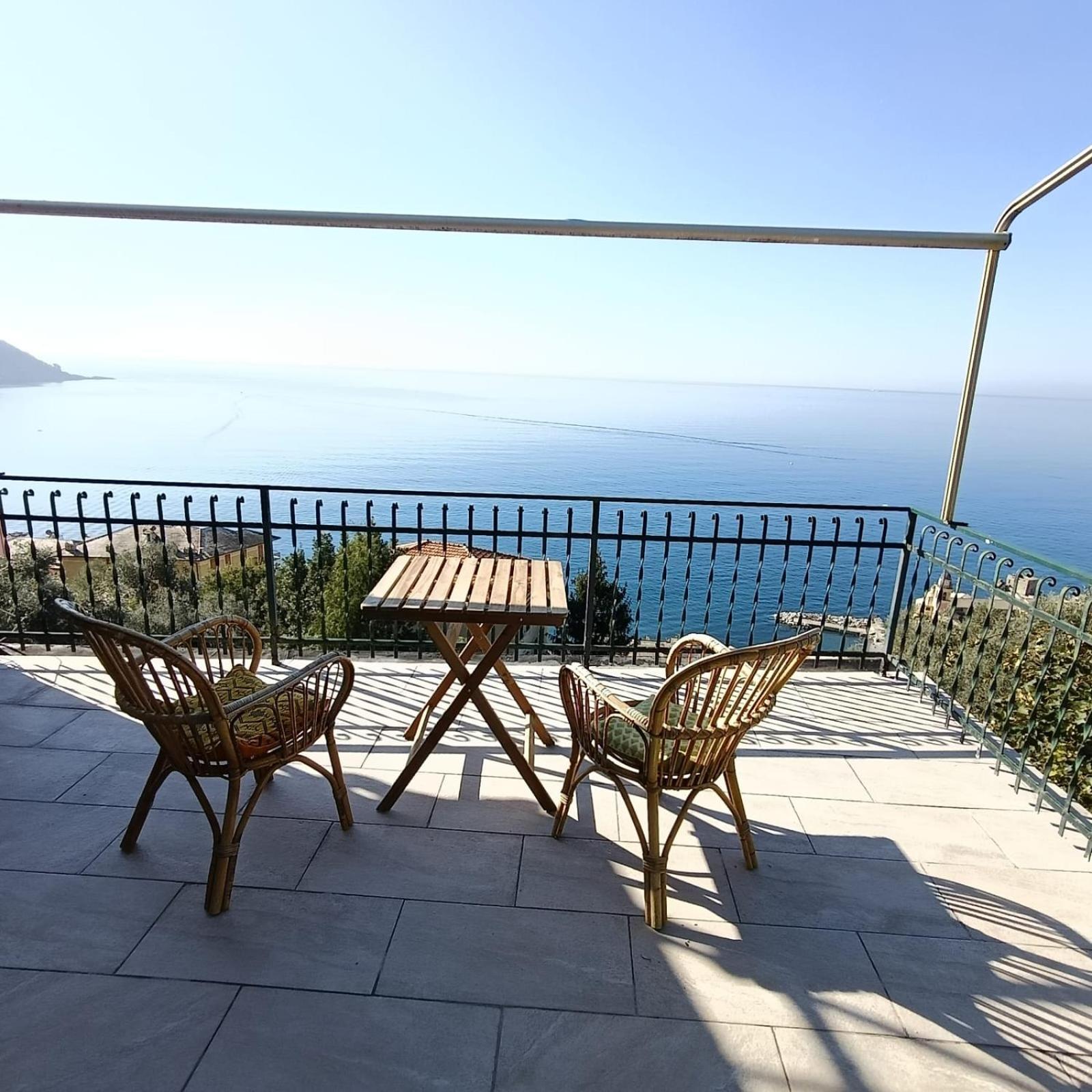 Apartamento Terrazzo Sul Mare Camogli Exterior foto